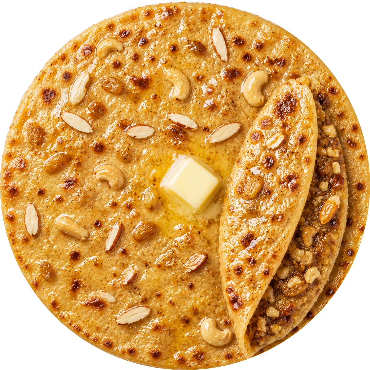 Dry Fruit Puran Poli